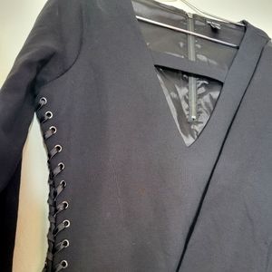 True Religion lace up dress